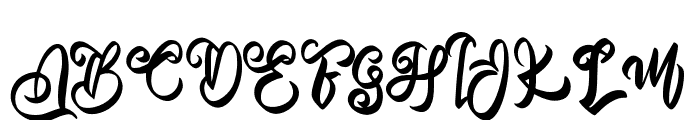 Dadali Font UPPERCASE