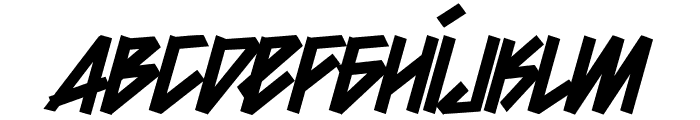 Dashmax Font UPPERCASE