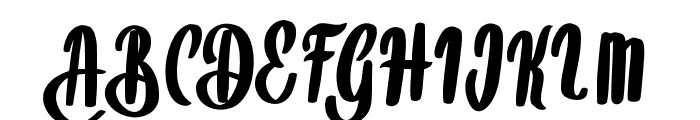 Datgabra Font UPPERCASE