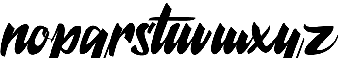 De Latto Font LOWERCASE