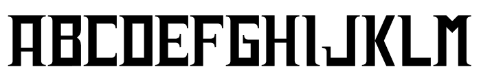 Deadmind Font UPPERCASE