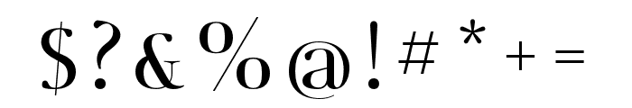 Deleplace-Regular Font OTHER CHARS
