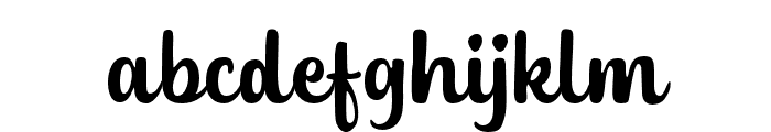 Dephion Font LOWERCASE