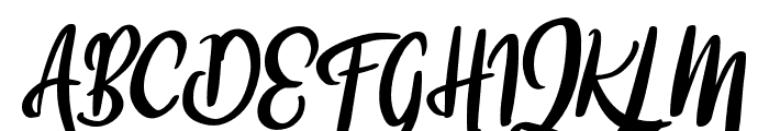 Digtta Font UPPERCASE