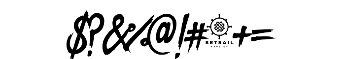 Dope Script Font OTHER CHARS