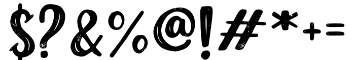 Douglas - Wolves Serif Font OTHER CHARS