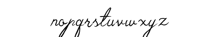 Dream Lover Font LOWERCASE