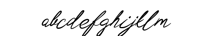 Dreams Script Font LOWERCASE