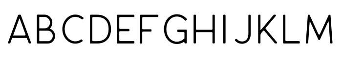 ENRIQ Light Font UPPERCASE