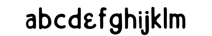 Eastern Regular Regular Font LOWERCASE