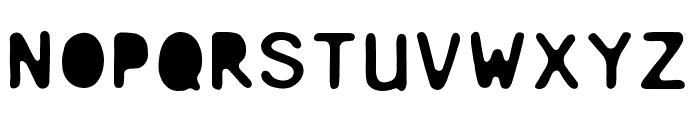 EasternBlind-Regular Font UPPERCASE