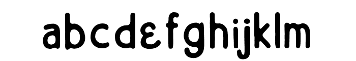 EasternRegular-Regular Font LOWERCASE