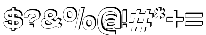 Ego Retro Font OTHER CHARS