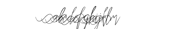 Einstein Left Font LOWERCASE