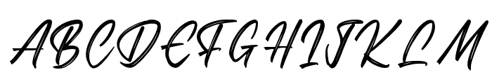 Elagond Font UPPERCASE