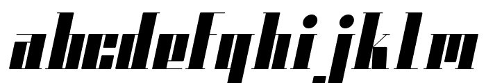 Elreon.Italic Font LOWERCASE
