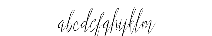 Emillyne Font LOWERCASE