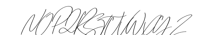 Emmylou Signature Normal X Sl Font UPPERCASE