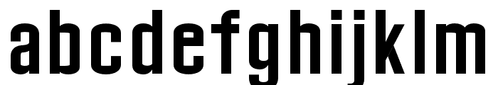 Enertax REGULAR Font LOWERCASE