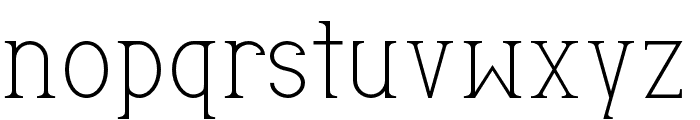 Erora Font LOWERCASE