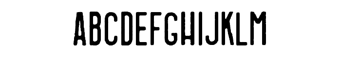 Espresso Rough Font UPPERCASE