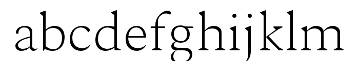 Ethan-Light Font LOWERCASE