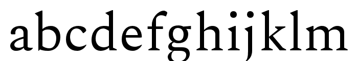 Ethan-Regular Font LOWERCASE