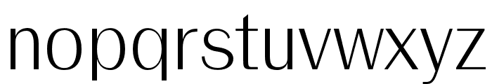 Etheline Sans Regular Font LOWERCASE