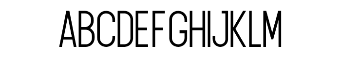 Exort Light Font UPPERCASE