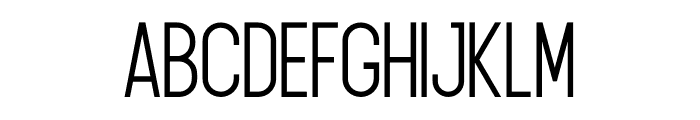 Exort Light Font LOWERCASE