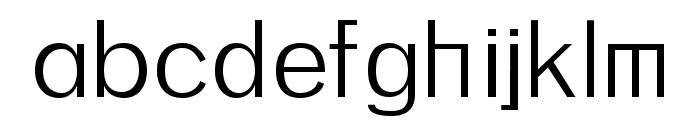 Ezekiel Regular Font LOWERCASE