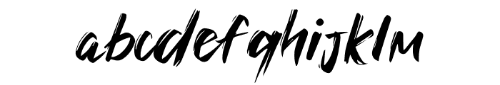 FIGHTBACK Font LOWERCASE