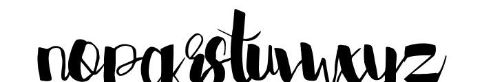 FaerieFire Regular Font LOWERCASE