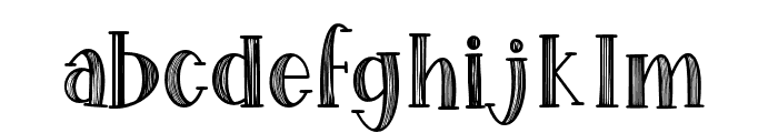 Fainland-Regular Font LOWERCASE