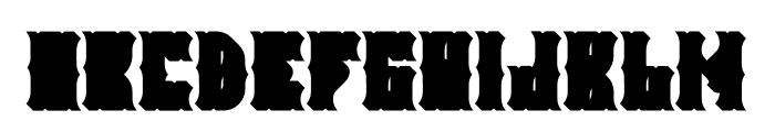 Falchion Edge Shadow B Font LOWERCASE