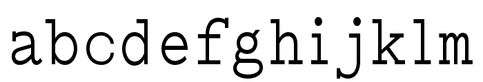 Falcon Regular Font LOWERCASE