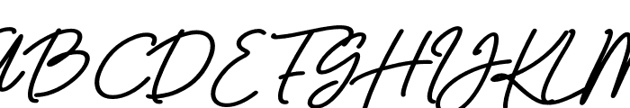 Fascino Black Font UPPERCASE