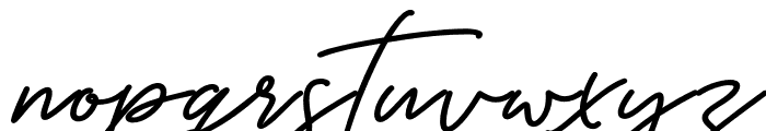 Fascino Bold Font LOWERCASE