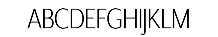 Fervour Sans Regular Font UPPERCASE