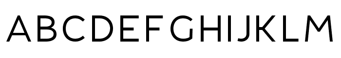 Fibon Neue Regular Font UPPERCASE