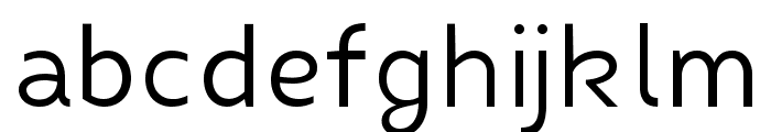 Fibon Neue Regular Font LOWERCASE