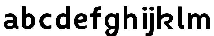 FibonNeue-BoldRound Font LOWERCASE