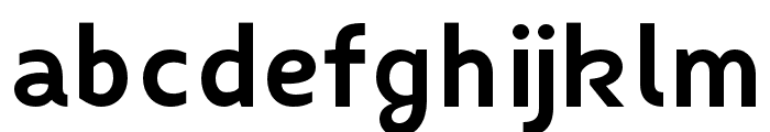 FibonNeue-Bold Font LOWERCASE