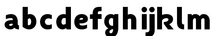 FibonNeue-Heavy Font LOWERCASE