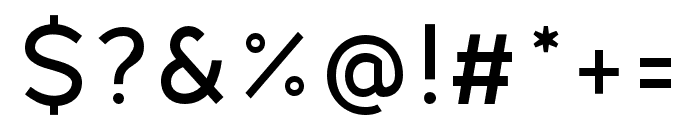 FibonNeue-Medium Font OTHER CHARS