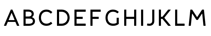 FibonNeue-MediumRound Font UPPERCASE