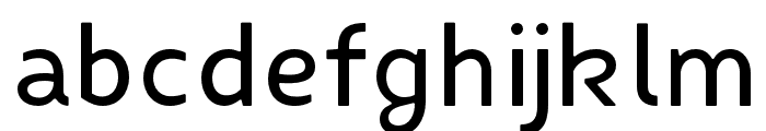FibonNeue-MediumRound Font LOWERCASE