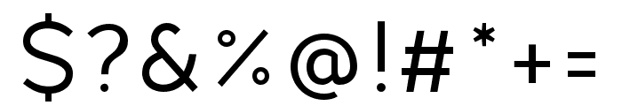 FibonNeue-Regular Font OTHER CHARS
