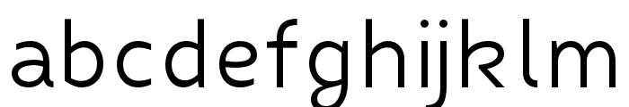 FibonNeue-Regular Font LOWERCASE