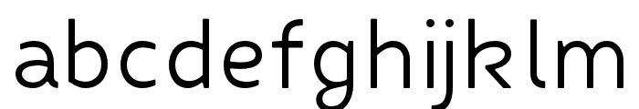 FibonNeue-Round Font LOWERCASE